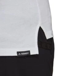 Adidas Terrex Graphic Sleeveless T-Shirt White Black Women -Outdoor Outfit Store ad he1762 006