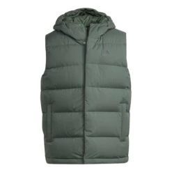 Adidas Helionic Down Gilet Green