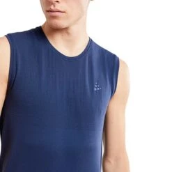 Craft Fuseknit Light Sleeveless Base Layer Top Dark Blue -Outdoor Outfit Store cf 1908842 396000 3