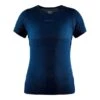 Craft Pro Dry Nanoweight Short Sleeve Baselayer Blue Women