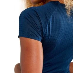 Craft Pro Dry Nanoweight Short Sleeve Baselayer Blue Women -Outdoor Outfit Store cf 1908854 396000 2