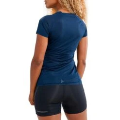 Craft Pro Dry Nanoweight Short Sleeve Baselayer Blue Women -Outdoor Outfit Store cf 1908854 396000 5