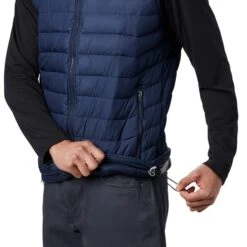 Columbia Powder Lite Vest Navy Blue -Outdoor Outfit Store cl 1748031 465 003