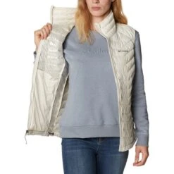 Columbia Powder Lite Gilet White Women -Outdoor Outfit Store cl 1757411 191 005