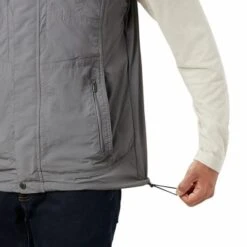 Columbia Silver Ridge II Vest Grey White Logo -Outdoor Outfit Store cl 1778663 023 5