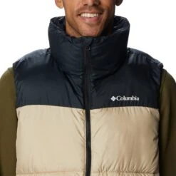 Columbia Puffect II Gilet Light Beige -Outdoor Outfit Store cl 2025831 271 006