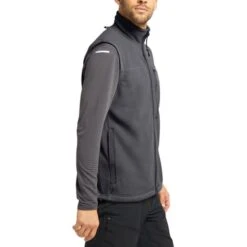 Haglöfs Malung Pile Gilet Grey Blue -Outdoor Outfit Store hg 605085 2at 005