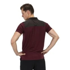 Joma Winner II Polo Maroon Black -Outdoor Outfit Store jma 101282.672 003