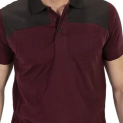 Joma Winner II Polo Maroon Black -Outdoor Outfit Store jma 101282.672 006
