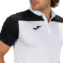 Joma Combi Polo White Black -Outdoor Outfit Store jma 101371.201 005