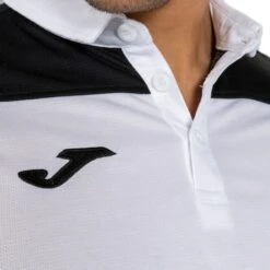 Joma Combi Polo White Black -Outdoor Outfit Store jma 101371.201 006