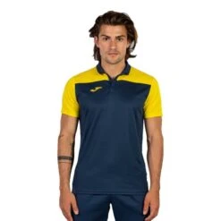 Joma Combi Polo Navy Blue Yellow -Outdoor Outfit Store jma 101371.339 002