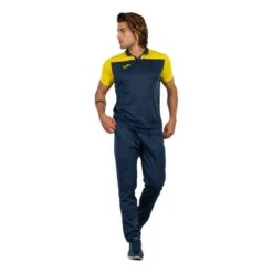Joma Combi Polo Navy Blue Yellow -Outdoor Outfit Store jma 101371.339 004