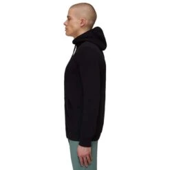 Mammut ML Full Zip Hoodie Black -Outdoor Outfit Store mm 1014 05030 0001 003