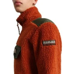 Napapijri T-Trentino Sweatshirt Orange -Outdoor Outfit Store nap na4fpaab1 007