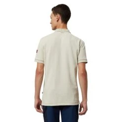Napapijri Elice Short Sleeve Polo Beige -Outdoor Outfit Store nap np0a4e2oh36 004