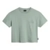 Napapijri Morgex Short Sleeve T-Shirt Mint Green Women