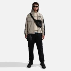 Napapijri Box Sweatshirt White Cream Orange -Outdoor Outfit Store nap np0a4gbfns51 004