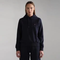 Napapijri Balis 1 Hoodie Navy Blue Women -Outdoor Outfit Store nap np0a4gd4176 003