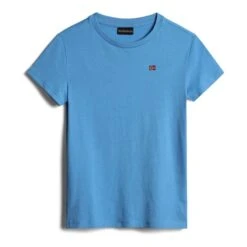 Napapijri Salis 2 Short Sleeve T-Shirt Blue Red Kids
