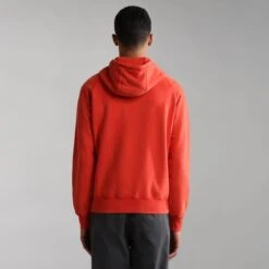 Napapijri Nidaros Hoodie Red Orange -Outdoor Outfit Store nap np0a4gp4rr9 004