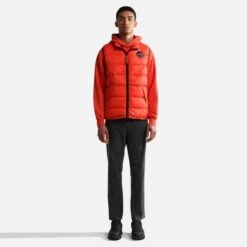 Napapijri Nidaros Hoodie Red Orange -Outdoor Outfit Store nap np0a4gp4rr9 006