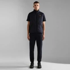 Napapijri Whale Short Sleeve Polo Shirt Navy Blue -Outdoor Outfit Store nap np0a4gqg176 006