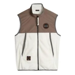 Gilet Napapijri Ambato White Brown