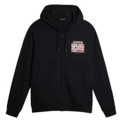 Napapijri Guiro Full Zip Hoodie Black