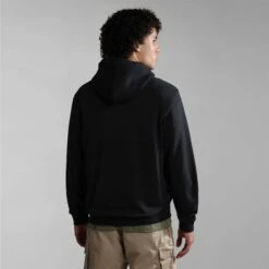 Napapijri Guiro Full Zip Hoodie Black -Outdoor Outfit Store nap np0a4gzf0411 004