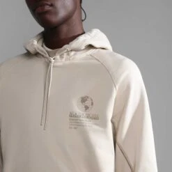 Napapijri Santiago Hoodie Beige -Outdoor Outfit Store nap np0a4gzpn901 005
