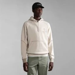 Napapijri Santiago Hoodie Beige -Outdoor Outfit Store nap np0a4gzpn901 006