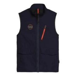 Napapijri Rionapo Gilet Navy Blue Orange