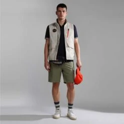 Napapijri Macas Short Sleeve Polo Shirt Navy Blue -Outdoor Outfit Store nap np0a4h5z1761 003