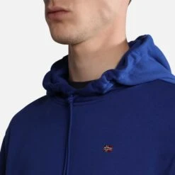Napapijri Balis Hoodie Blue Red -Outdoor Outfit Store nap np0a4h8ab5a1 006