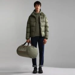 Napapijri Badas 1 Hoodie Dark Green -Outdoor Outfit Store nap np0a4h9agae 005