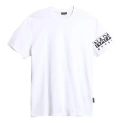 Napapijri Sadas 1 Short Sleeve T-Shirt White