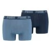 Puma Basic Boxer Shorts Blue Grey (2 Units)