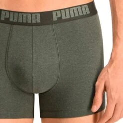 Puma Basic Boxer Shorts Grey (2 Units) -Outdoor Outfit Store pum 521015001 038 006