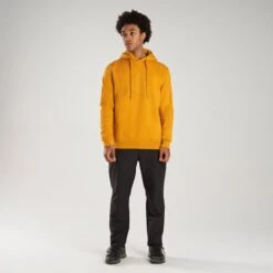 Reld Pikes Large Logo Hoodie Ochre -Outdoor Outfit Store rld o583fw2201 04 003