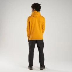 Reld Pikes Large Logo Hoodie Ochre -Outdoor Outfit Store rld o583fw2201 04 005