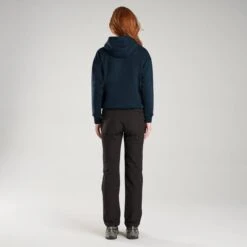 Reld Pikes Large Logo Hoodie Navy Blue Women -Outdoor Outfit Store rld o583fw2203 01 005