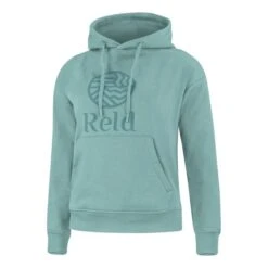 Reld Pikes Large Logo Hoodie Turquoise Women