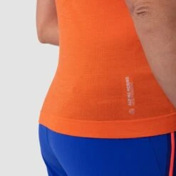 Salewa Pedroc AMR Short Sleeve T-Shirt Orange Women -Outdoor Outfit Store sl 28321 4150 004