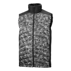 Salomon Sntial Xwarm Down Gilet Grey Black