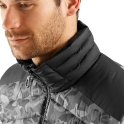 Salomon Sntial Xwarm Down Gilet Grey Black -Outdoor Outfit Store slm lc1612300 005