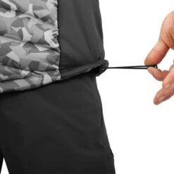 Salomon Sntial Xwarm Down Gilet Grey Black -Outdoor Outfit Store slm lc1612300 006