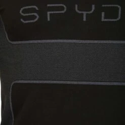 Spyder Momentum Long Sleeve Base Layer Top Black -Outdoor Outfit Store spd 211263 001 006